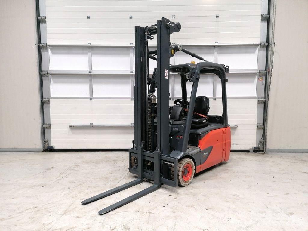 Linde E16L-02 Elektro Stapler