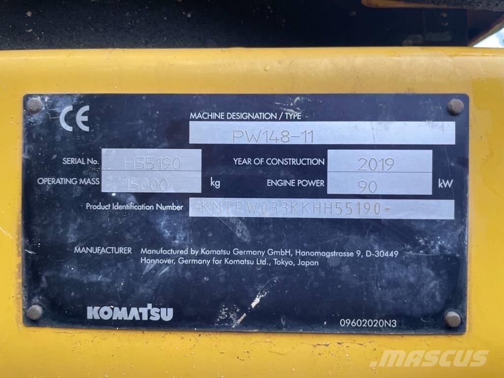 Komatsu PW 148-11 Mobilbagger