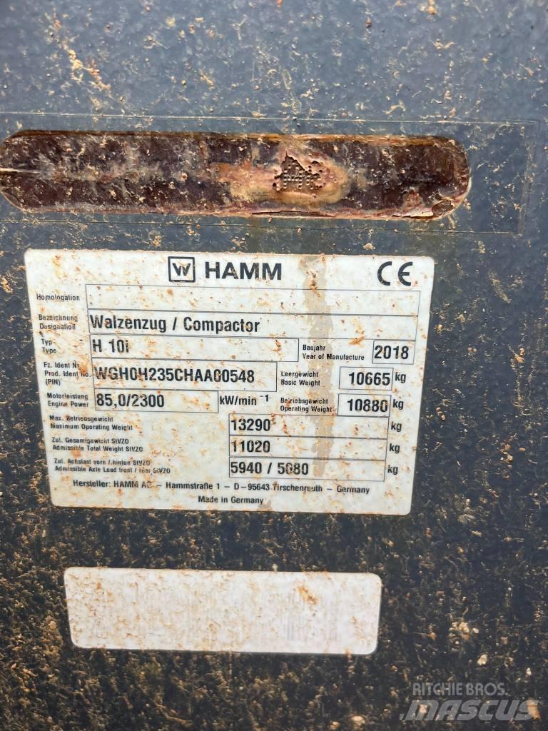 Hamm H10i Erdbauwalzen