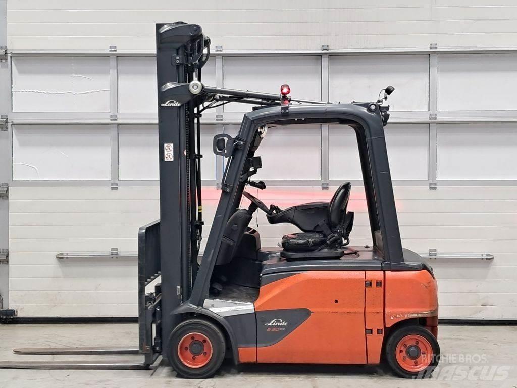 Linde E20PL-02 Elektro Stapler