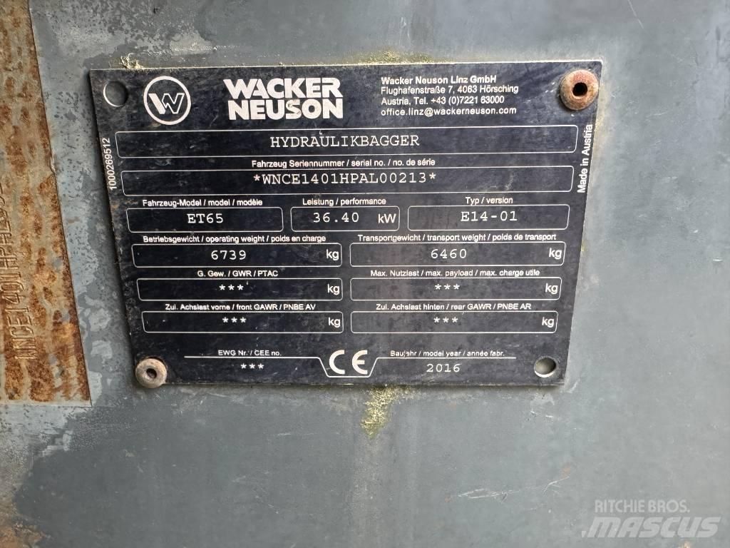Wacker Neuson ET65 Raupenbagger