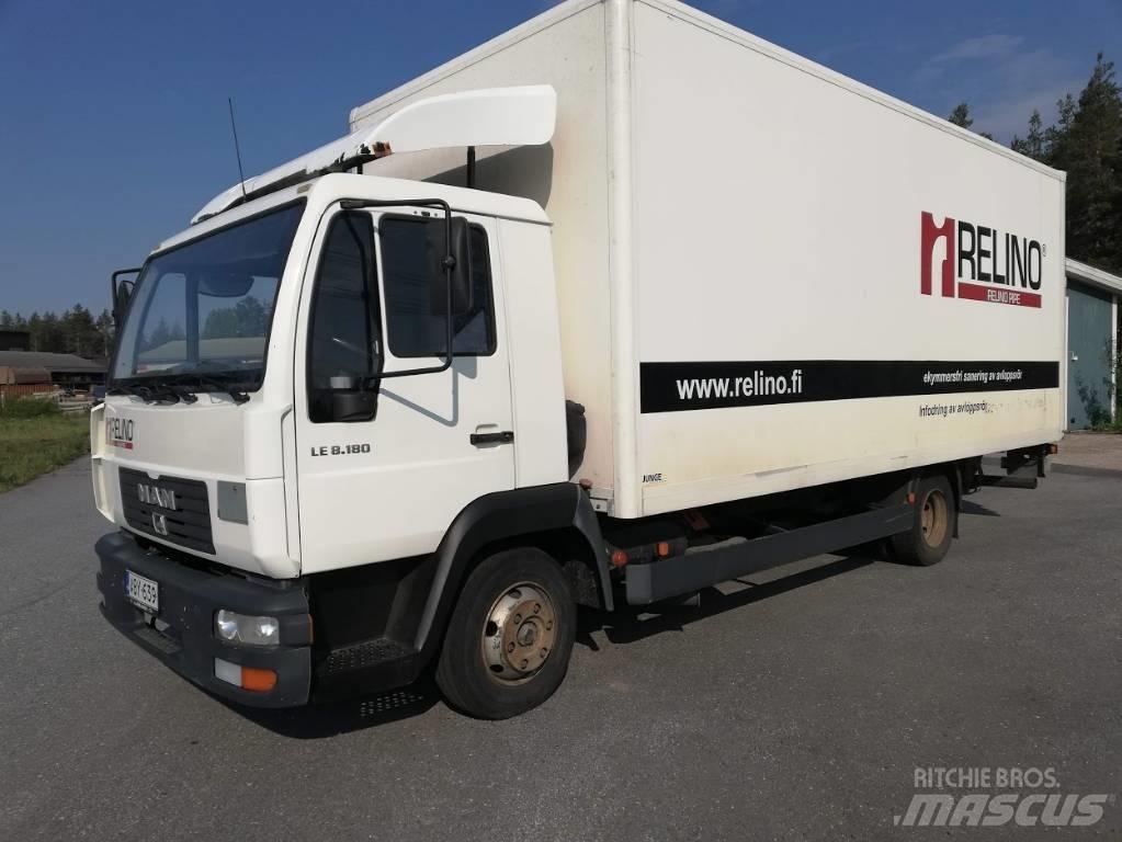 MAN 8.180 Kastenaufbau