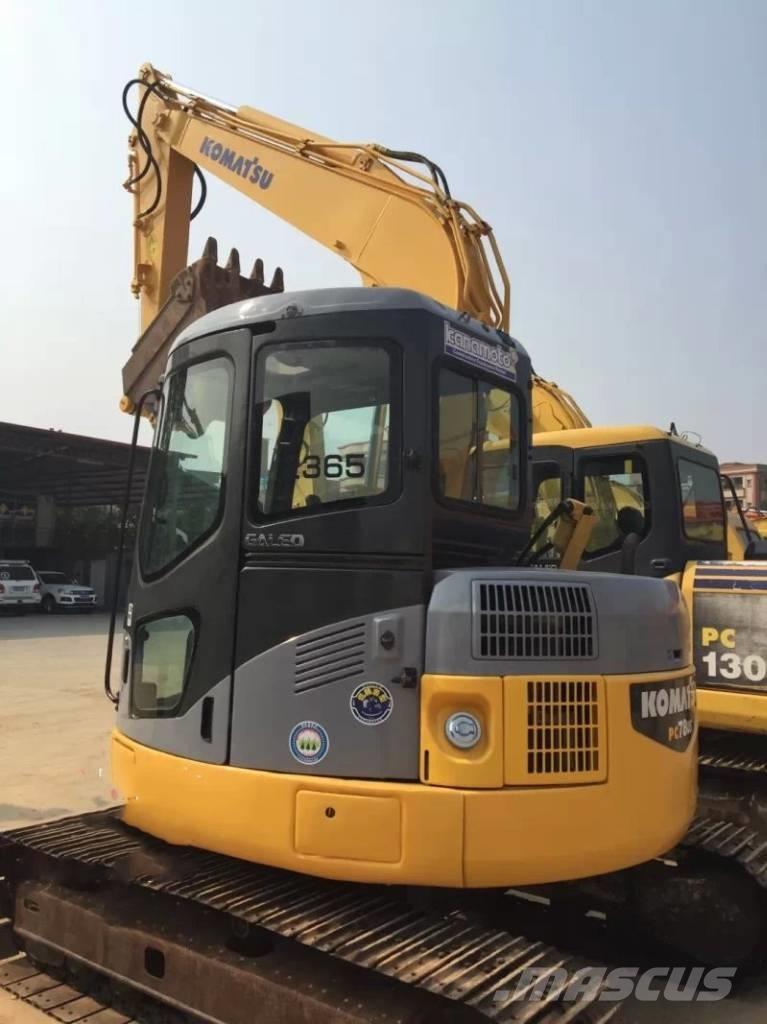 Komatsu pc78us Midibagger  7t - 12t