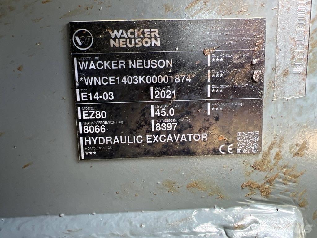Wacker Neuson EZ80 Raupenbagger