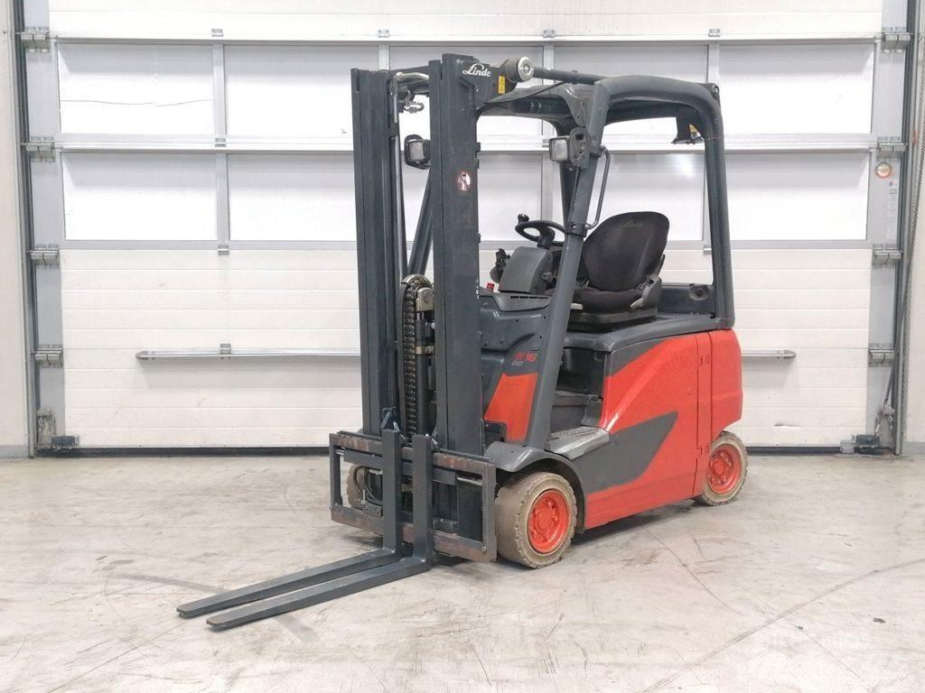 Linde E16PH-02 Elektro Stapler