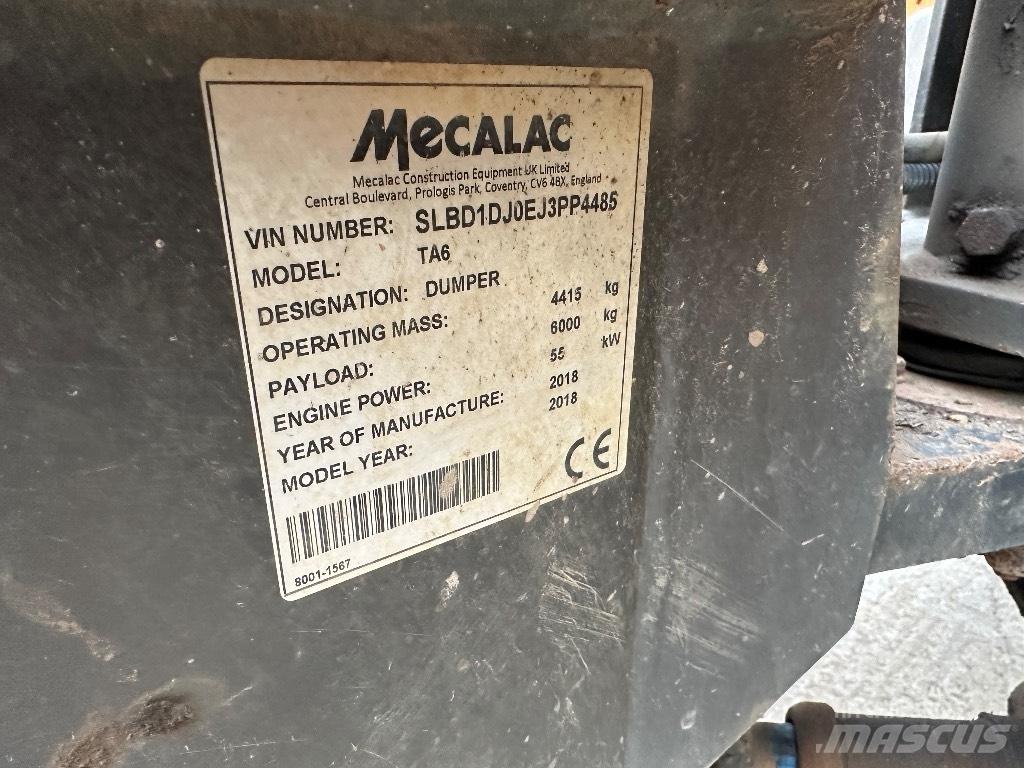 Mecalac TA 6 Minidumper