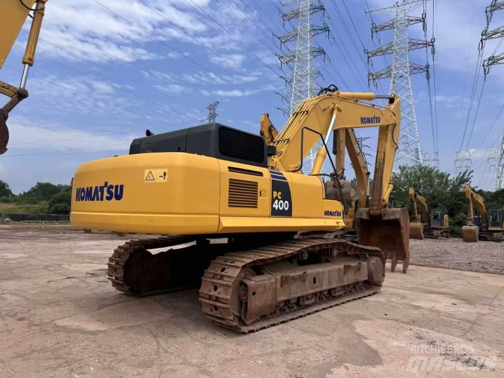 Komatsu PC 400-8 Amphibienbagger