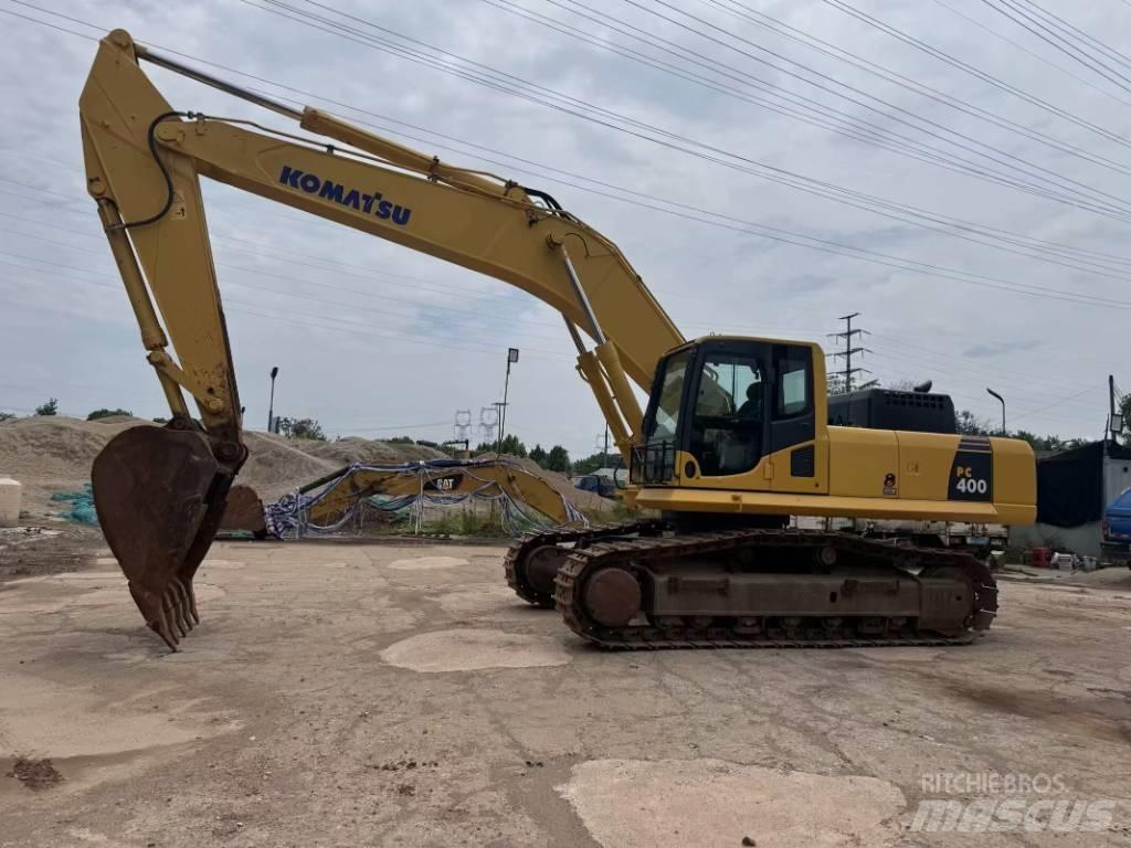 Komatsu PC 400-8 Amphibienbagger