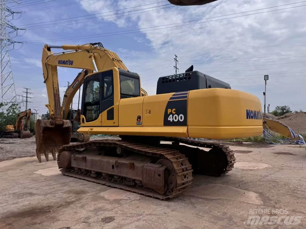 Komatsu PC 400-8 Amphibienbagger