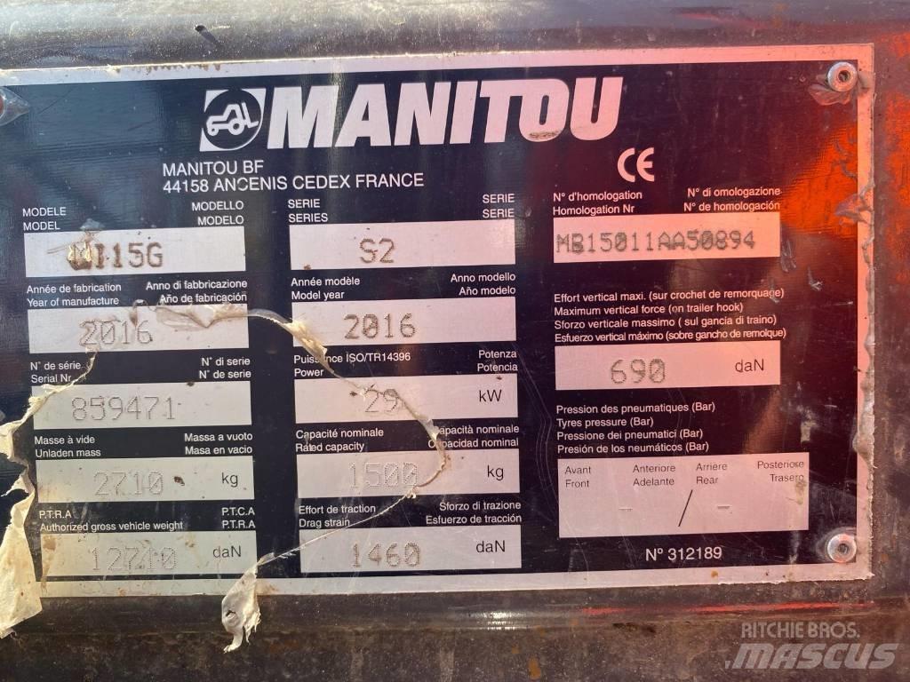 Manitou MI 15 G Gas Stapler