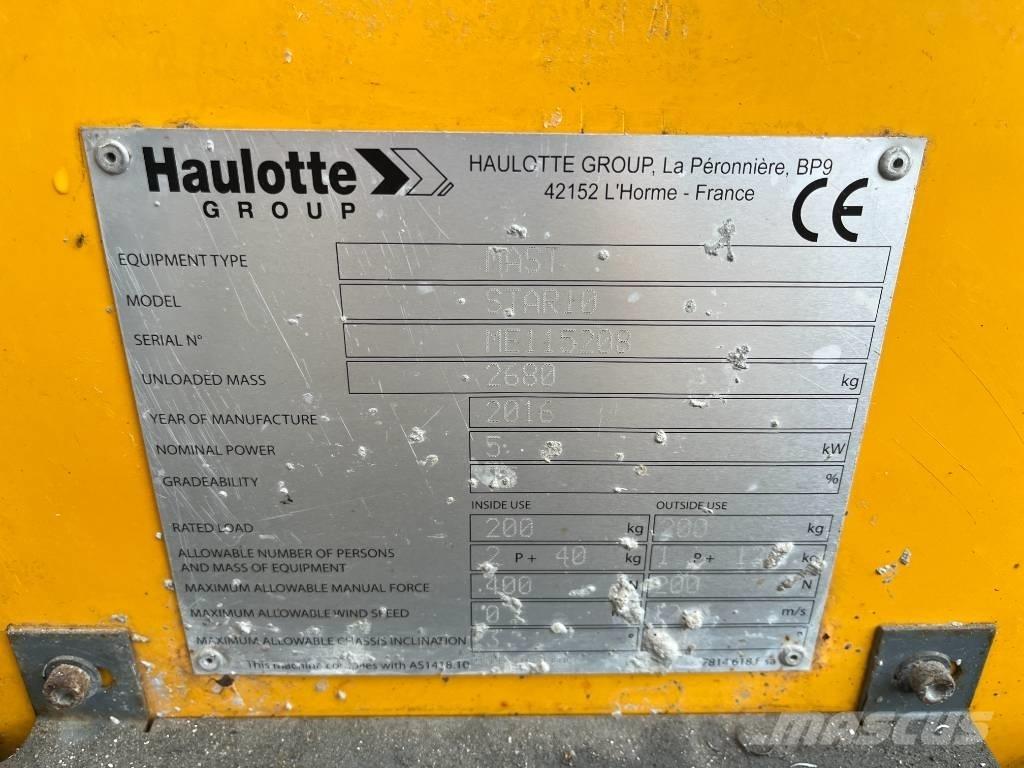 Haulotte Star 10 Personenaufzüge