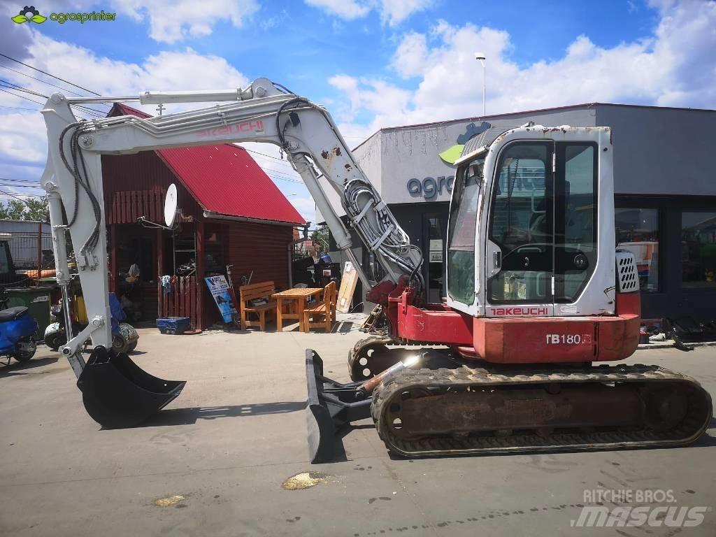 Takeuchi TB180FR Midibagger  7t - 12t