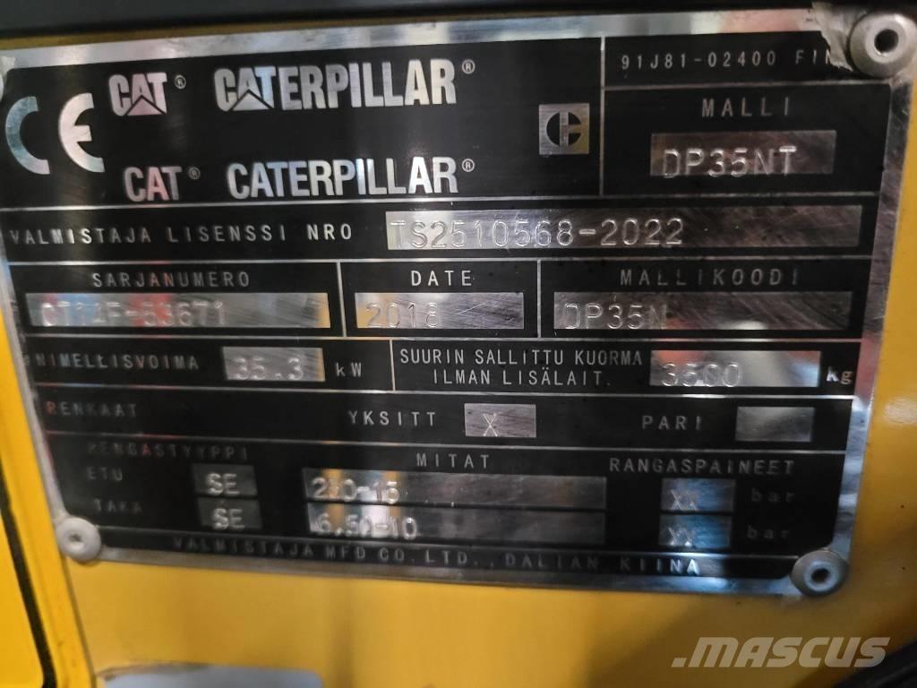 CAT DP 35 N Diesel Stapler