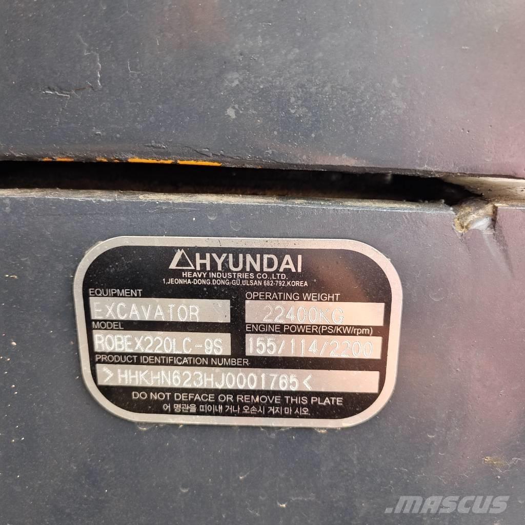 Hyundai RX220LC-9S Raupenbagger