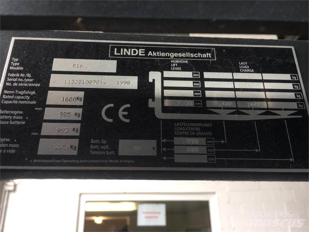 Linde R16 Andere Gabelstapler