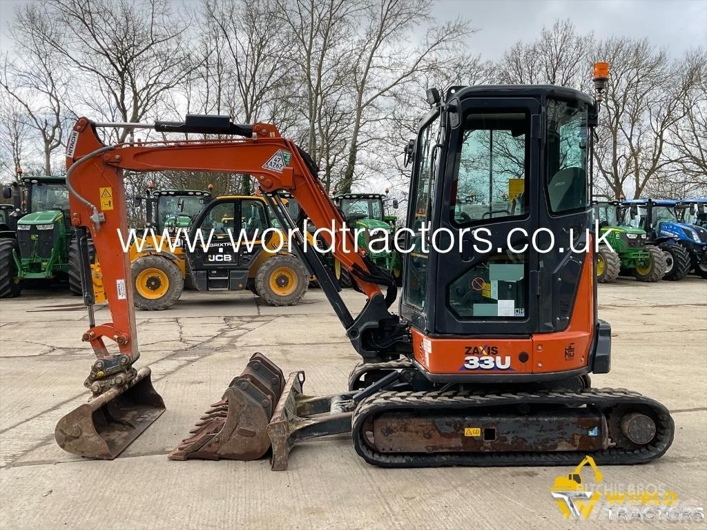 Hitachi ZX 33 U Minibagger < 7t