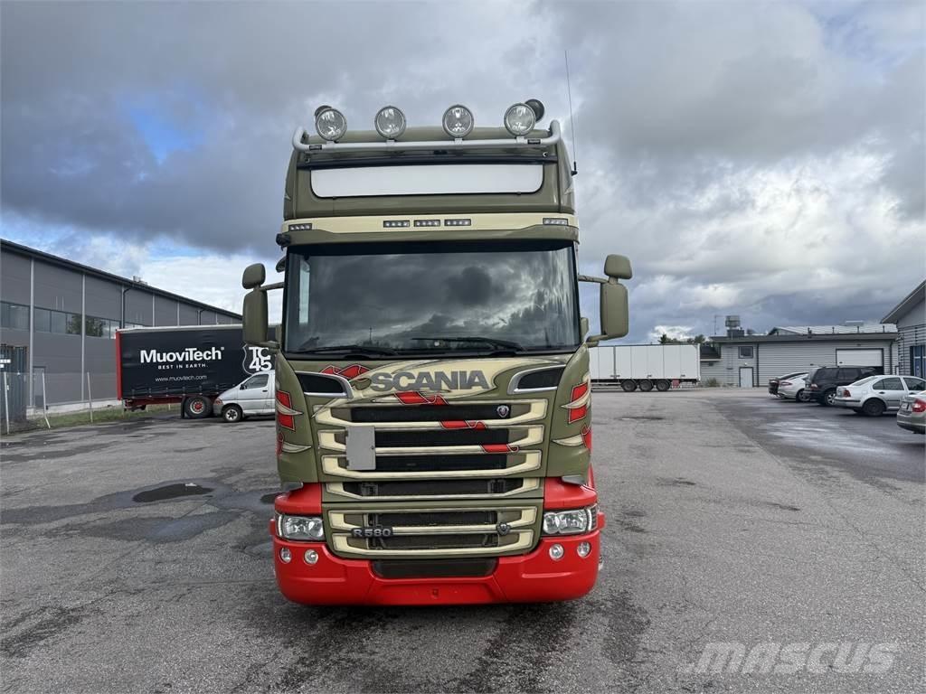 Scania R580 8X2 Kastenaufbau