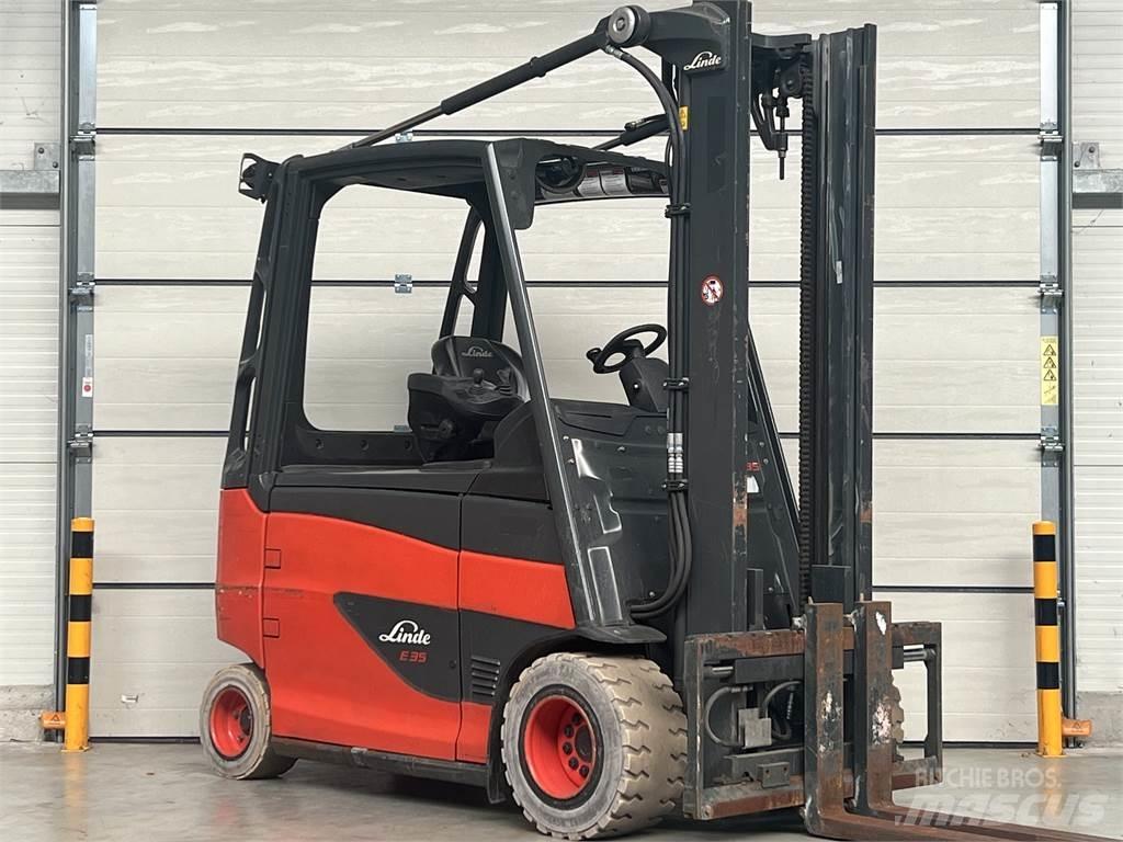 Linde E35HL-01 Elektro Stapler