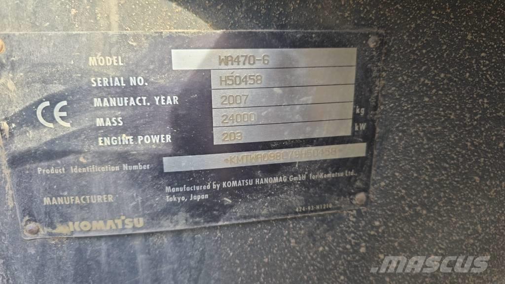 Komatsu WA 470-6 Radlader