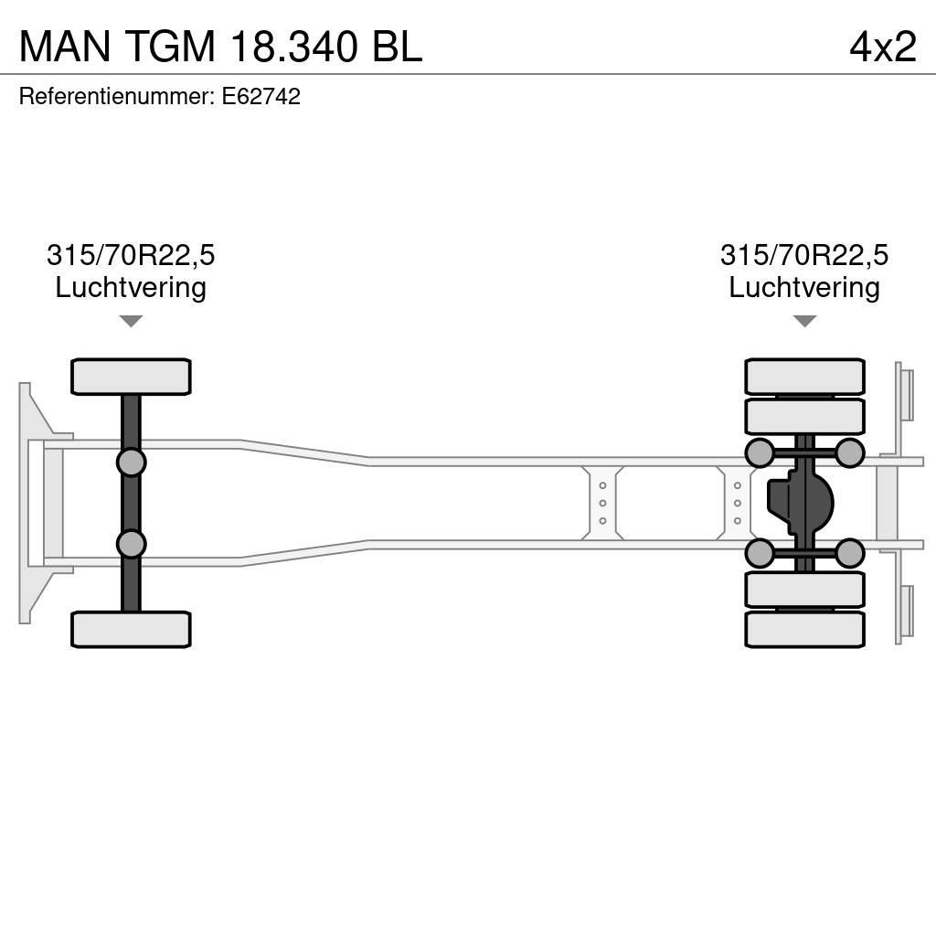 MAN TGM 18.340 BL Kastenaufbau