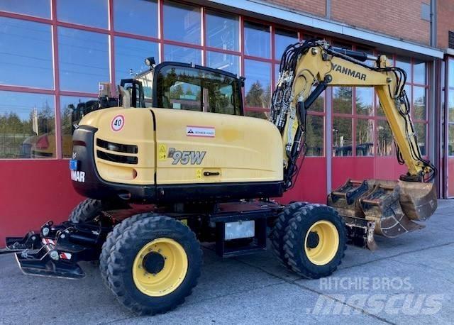 Yanmar B95W Mobilbagger