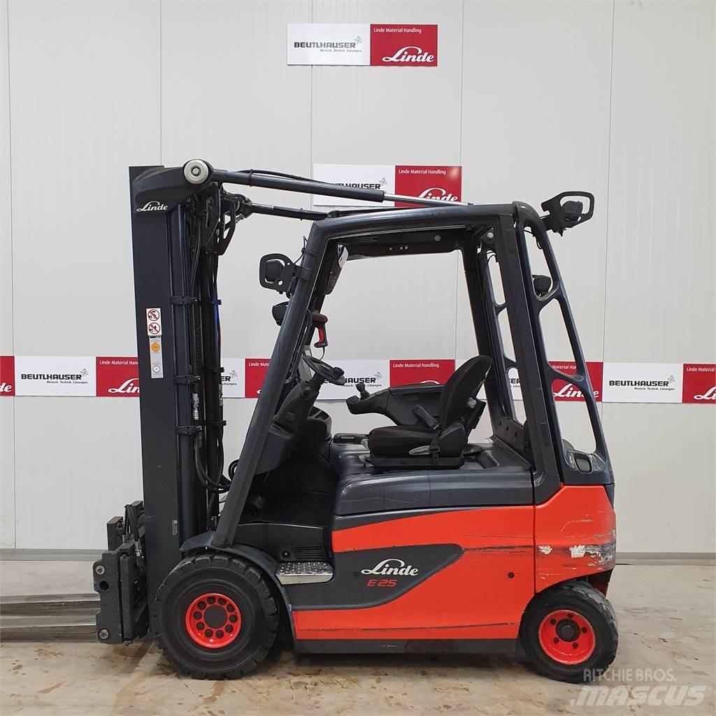 Linde E25 Elektro Stapler
