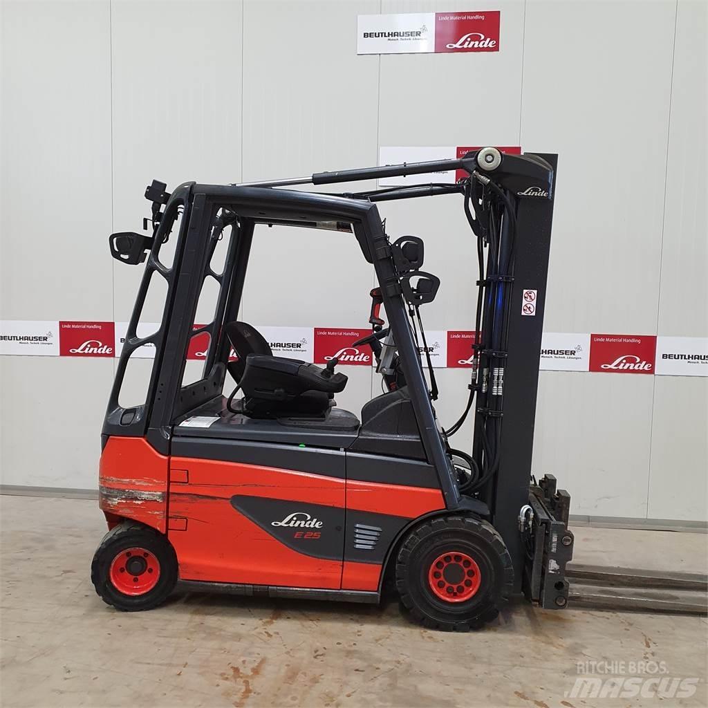 Linde E25 Elektro Stapler