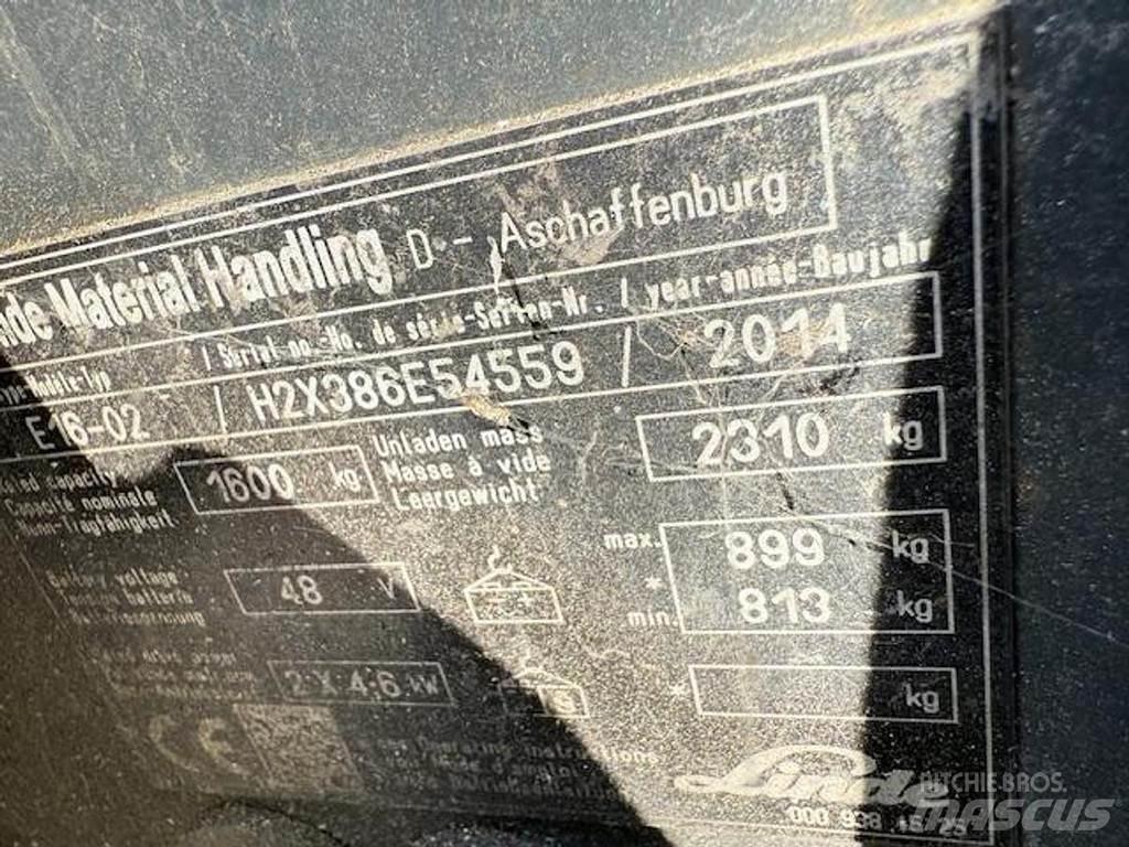 Linde E16-02 Andere Gabelstapler