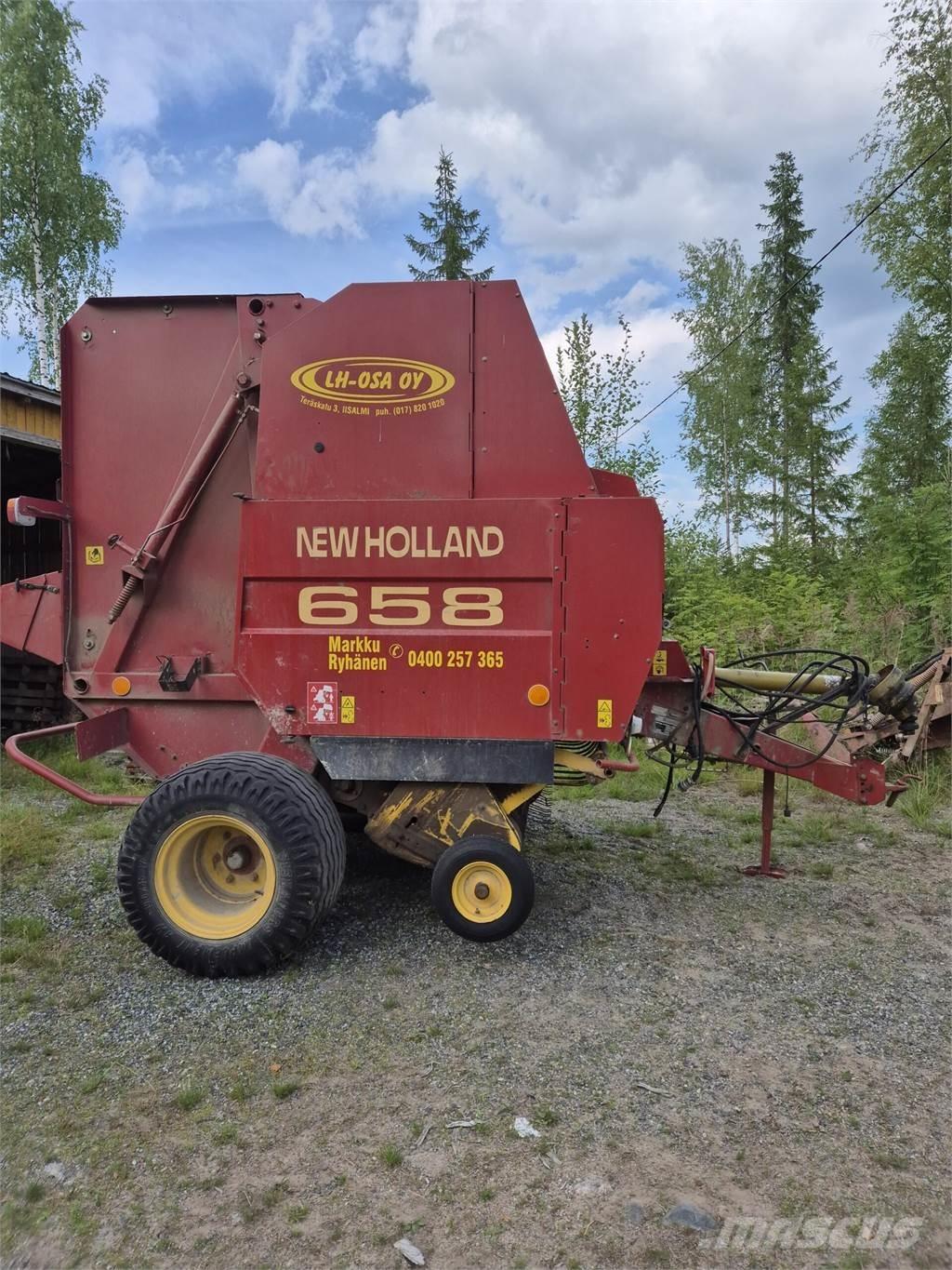 New Holland 658 Rundballenpressen