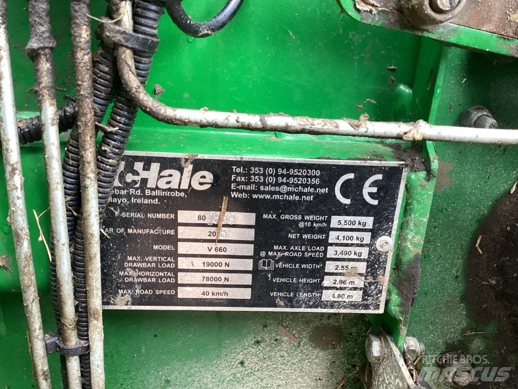McHale V 660 Rundballenpressen