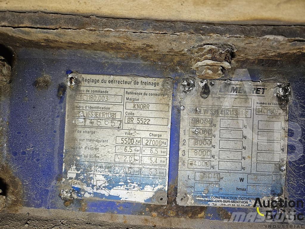 Lamberet YS-2P5 Curtainsiderauflieger