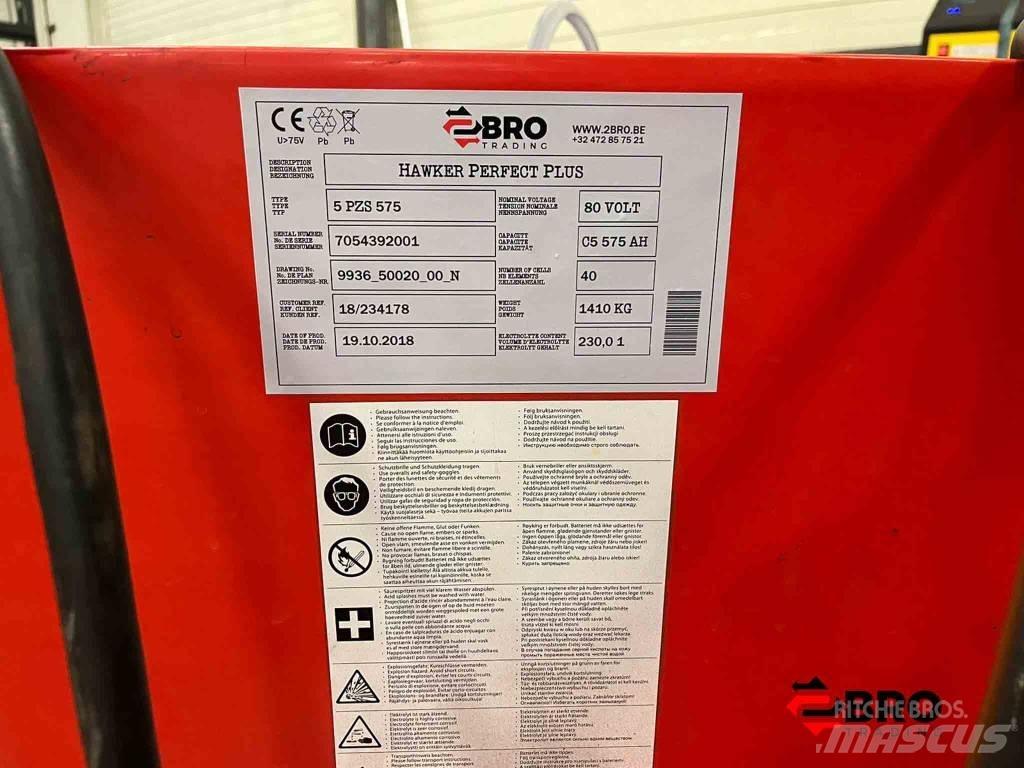 Linde E35L-01 Elektro Stapler
