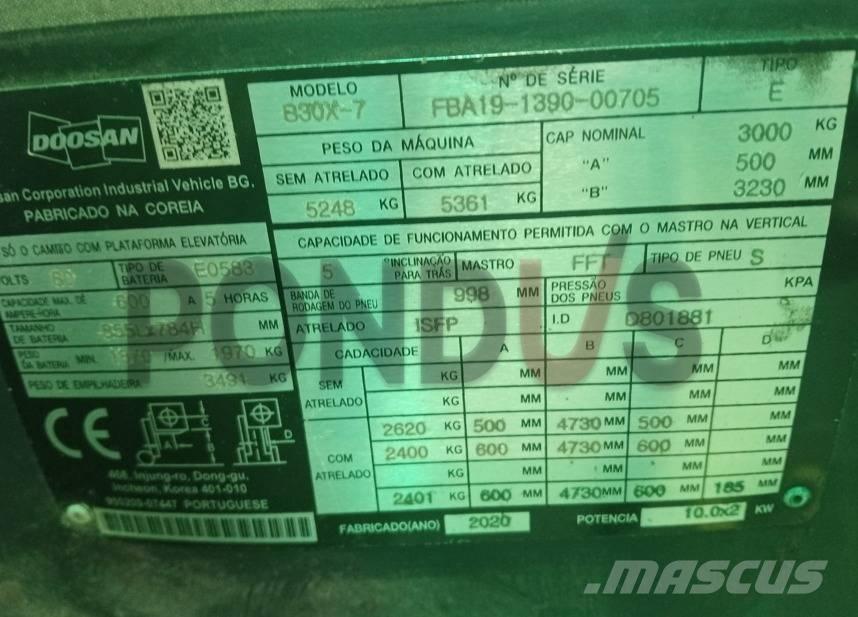 Doosan B22 Elektro Stapler