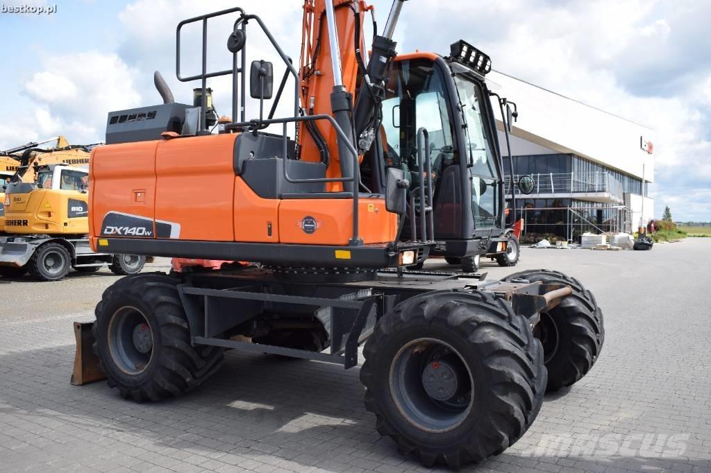Doosan DX 140 W-5 Mobilbagger