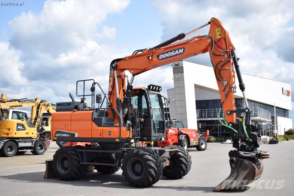 Doosan DX 140 W-5 Mobilbagger