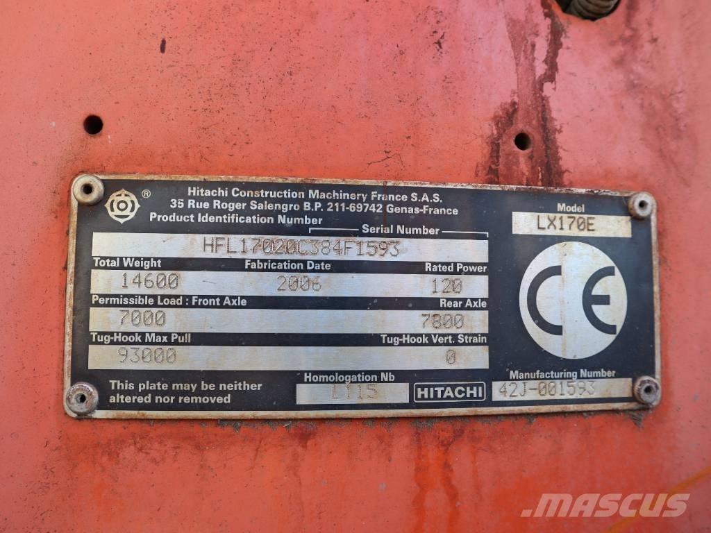 Hitachi LX 170 E Radlader