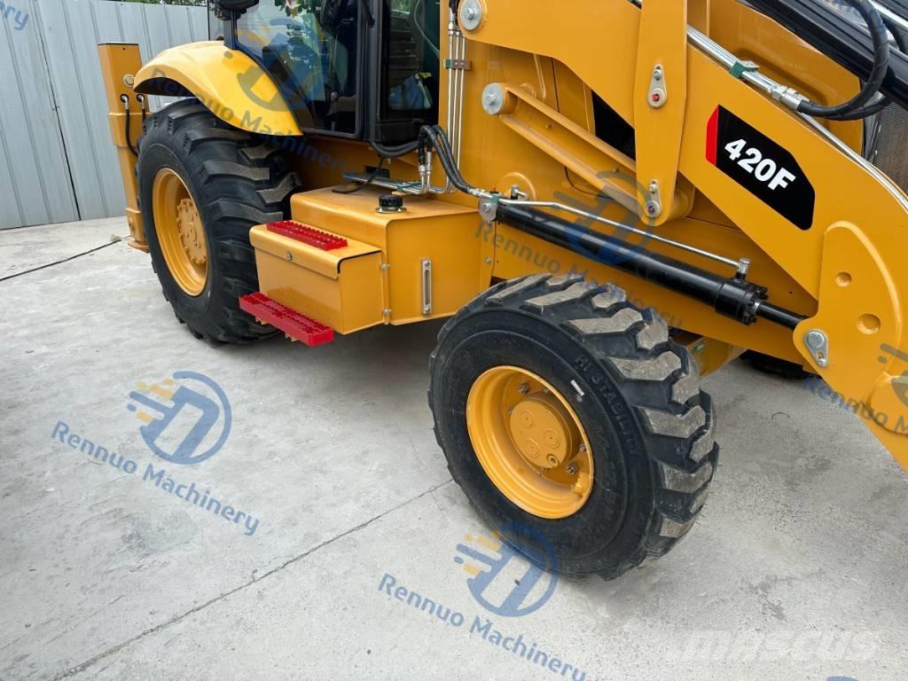 CAT 420F Baggerlader