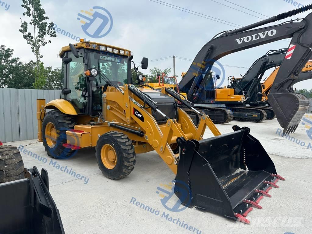 CAT 420F Baggerlader