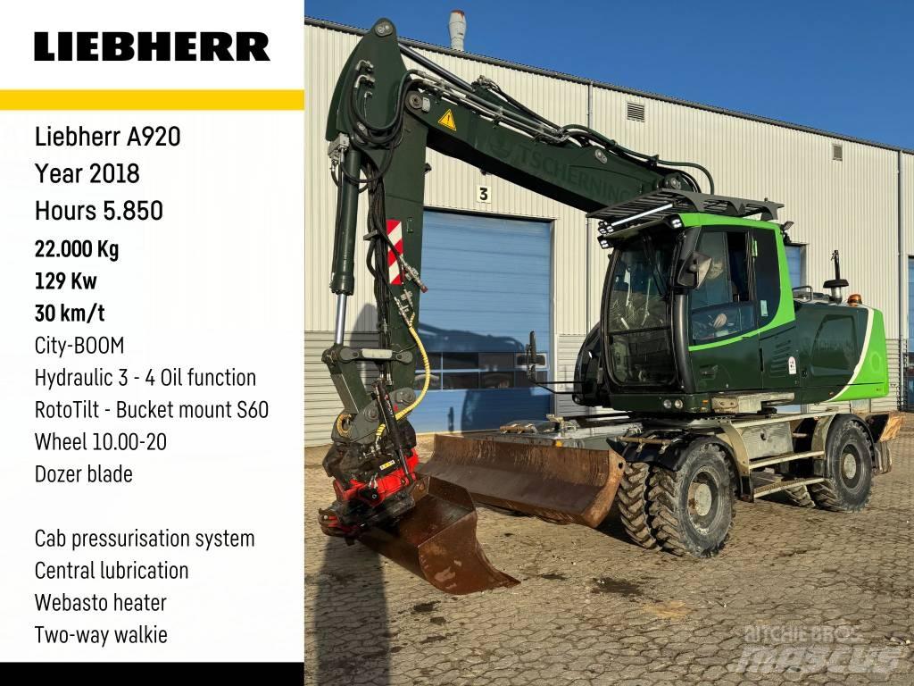 Liebherr A 920 Mobilbagger