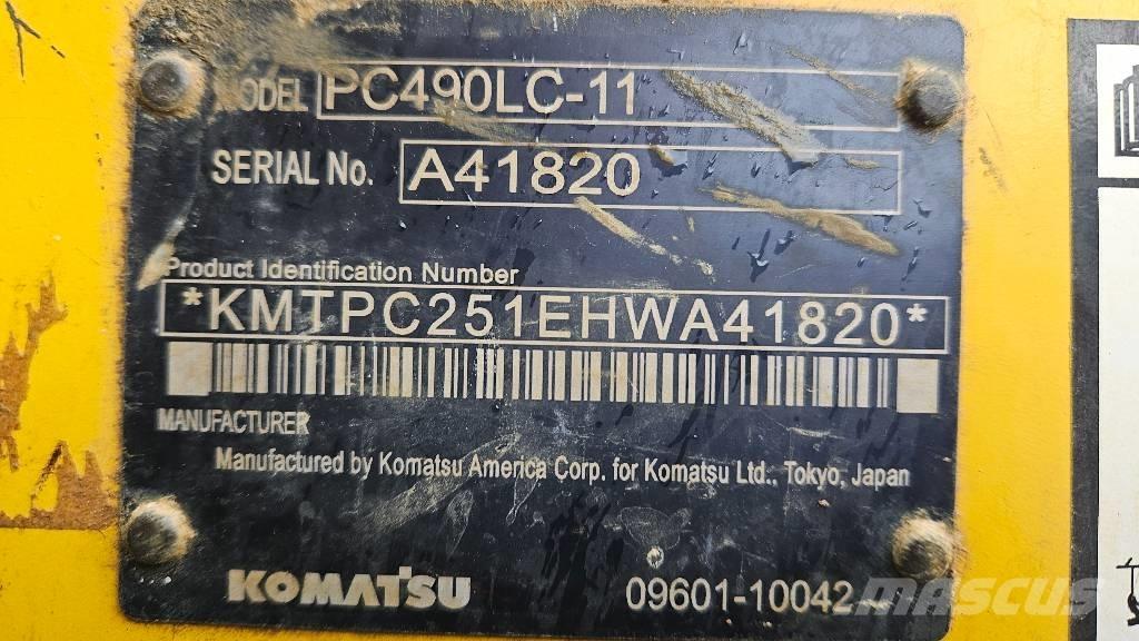 Komatsu PC 490 LC-11 Raupenbagger