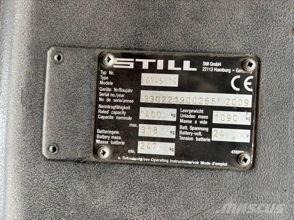 Still EGV-S14 Selbstfahrstapler