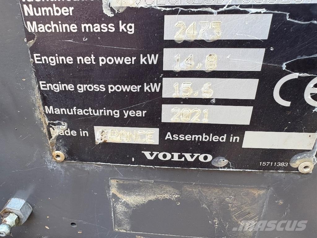 Volvo ECR 25 D Minibagger < 7t