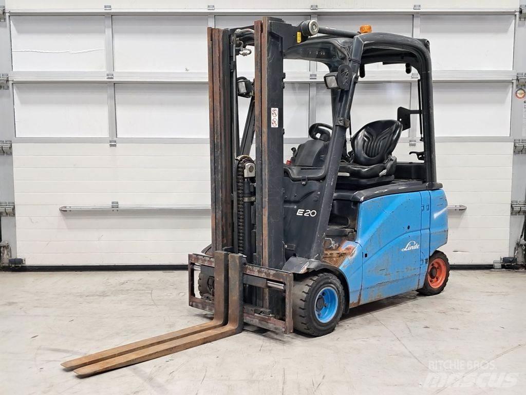 Linde E20PHL-01 Elektro Stapler