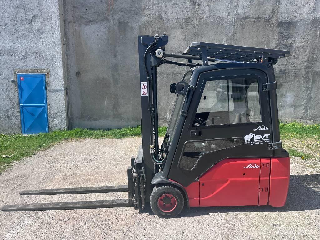 Linde E20L-02 Elektro Stapler