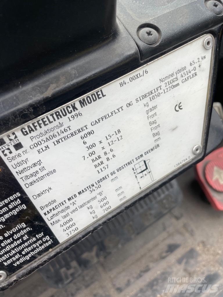 Hyster H 4.00 XL Gas Stapler