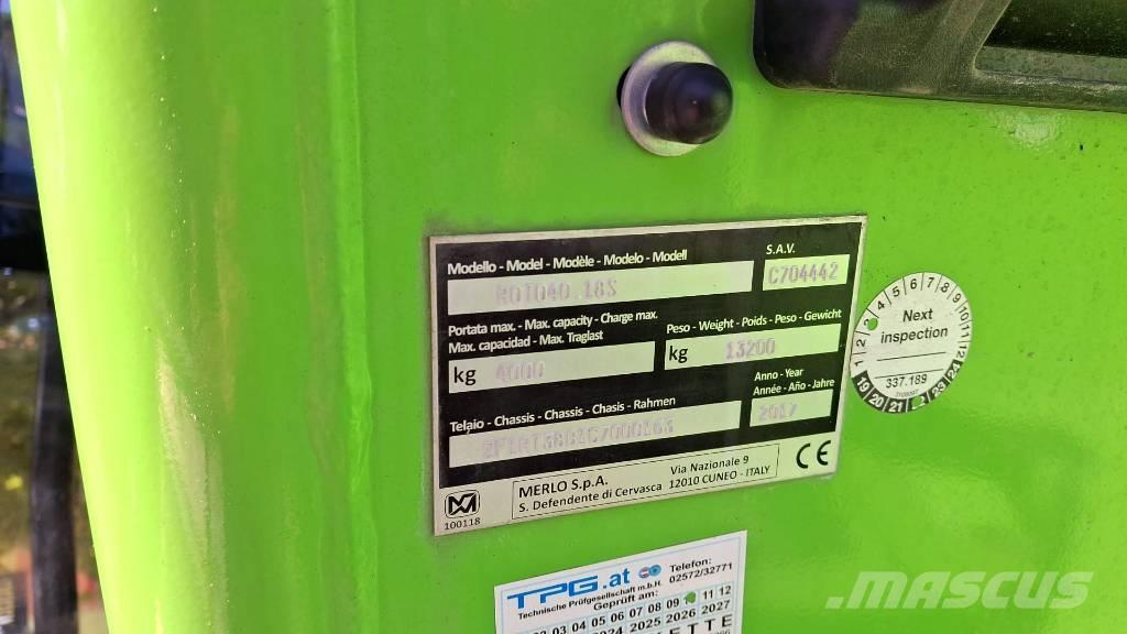 Merlo Roto 40.18 Teleskoplader