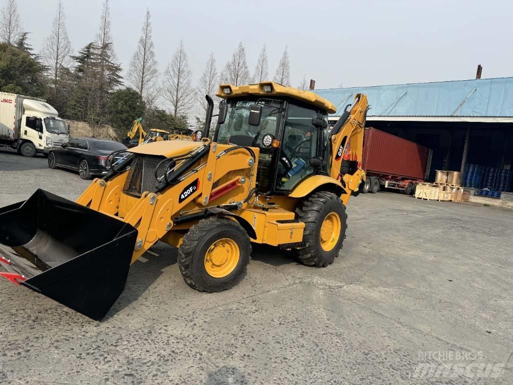 CAT 420 F Baggerlader