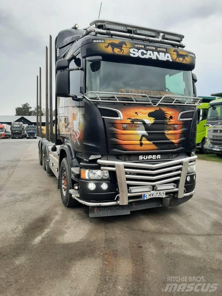 Scania R 730 Holzfahrzeuge