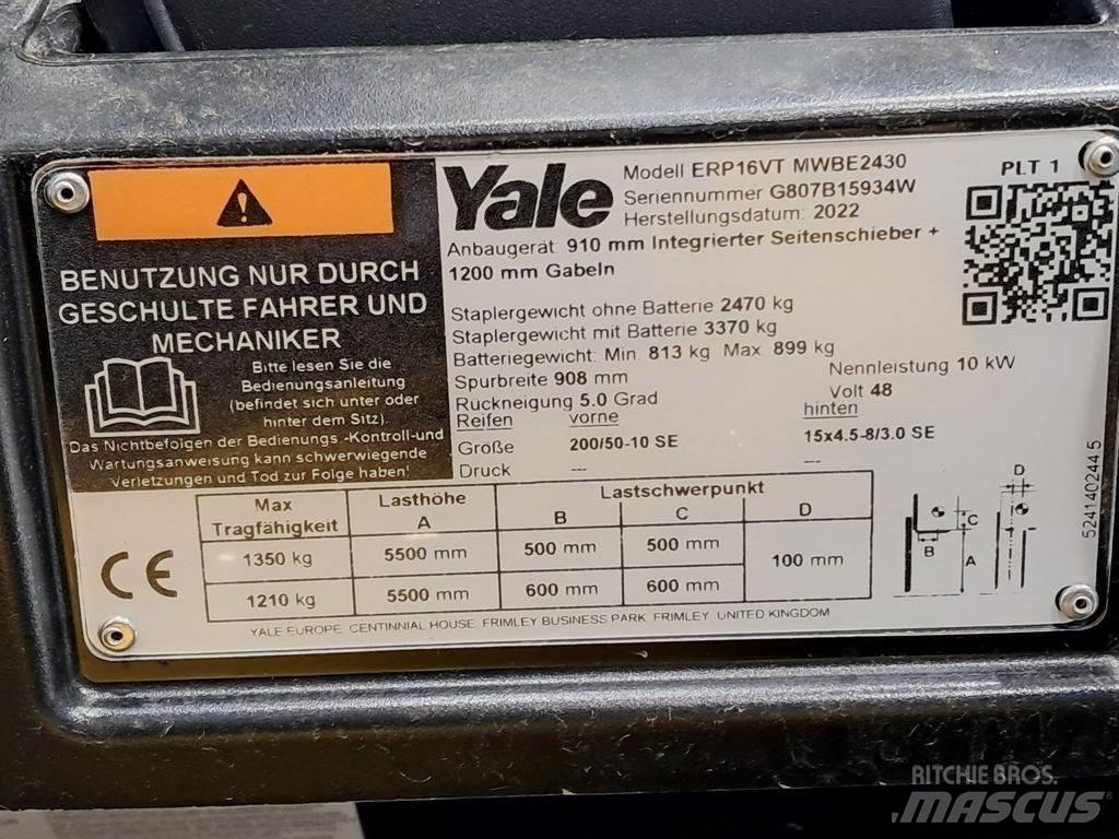 Yale ERP16VT Elektro Stapler