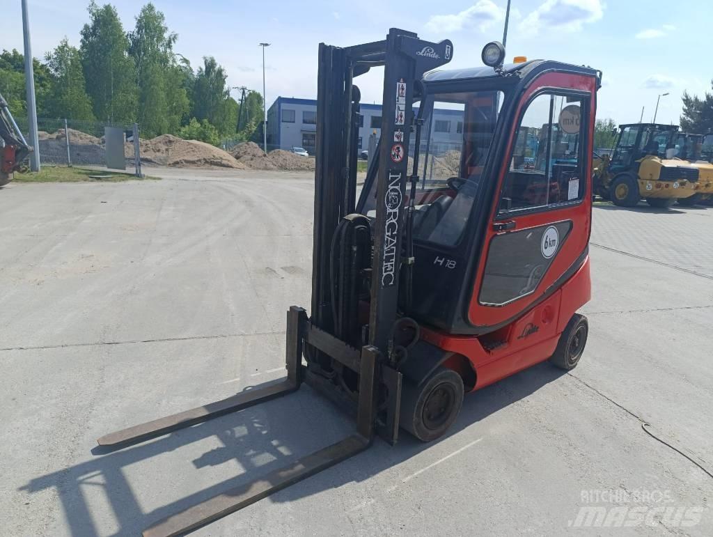 Linde H 18 T-03 Gas Stapler